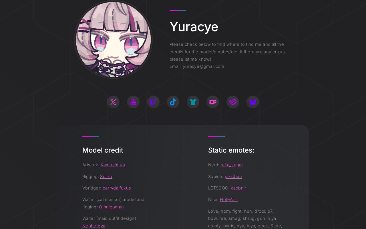 Yuracye website